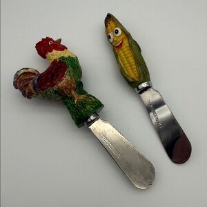 Rooster Corn Cheese Knives